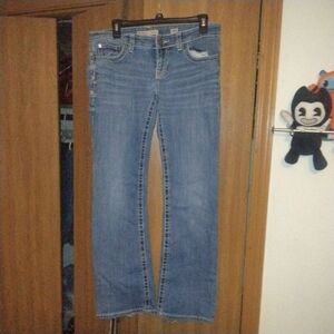 BKE Women's Classic Blue Boot Cut Jeans